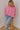 Lost In Love Embroidered Button Up in Pink   