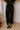 First Class Flight High Waist Knit Pants in Black   