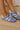 The Kimber Faux Suede Charm Sneakers in Airy Blue   