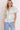 Honeysuckle Dreams Floral Top in Sky Blue   