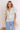 Honeysuckle Dreams Floral Top in Sky Blue   