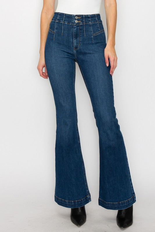 HIGH  RISE MODERN FLARE JEANS