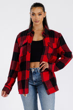 Load image into Gallery viewer, #3 Boyfriend Oversized Soft Flannel Shacket
