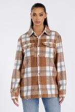 Load image into Gallery viewer, #2 Boyfriend Oversized Soft Flannel Shacket
