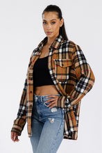 Load image into Gallery viewer, #1 Boyfriend Oversized Soft Flannel Shacket
