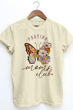 Load image into Gallery viewer, Praying Moms Club, Retro Vintage Garment Dye Tee
