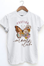 Load image into Gallery viewer, Praying Moms Club, Retro Vintage Garment Dye Tee
