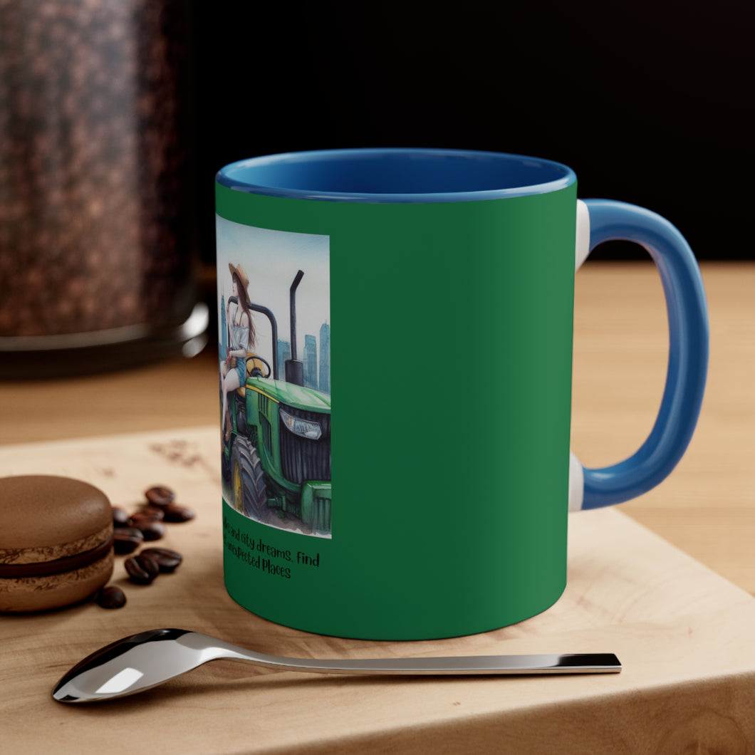 Two-Tone Accent Coffee Mug