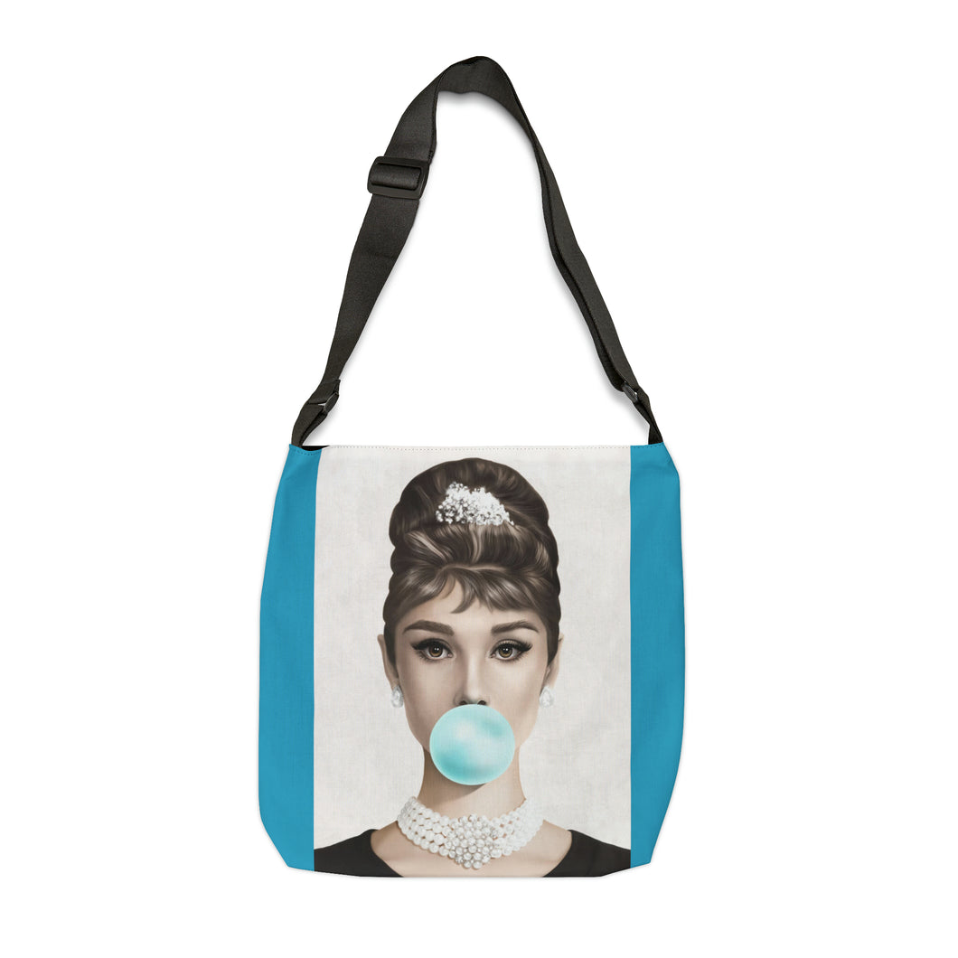 Audrey Hepburn Adjustable Tote Bag