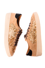 Load image into Gallery viewer, Another Round Sneakers in Gold Sequins
