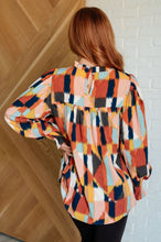 Load image into Gallery viewer, Call It What It Is Mod Print Blouse
