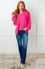 Load image into Gallery viewer, Good Things Are Coming V-Neck Top in Pink
