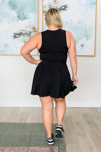 Load image into Gallery viewer, Hop, Skip and a Jump Dress and Shorts Set in Black
