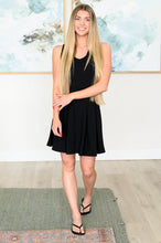 Load image into Gallery viewer, Hop, Skip and a Jump Dress and Shorts Set in Black
