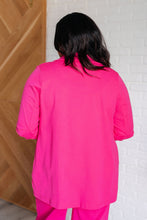 Load image into Gallery viewer, Magic 3/4 Blazer in Hot Pink
