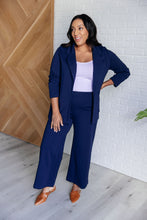 Load image into Gallery viewer, Magic Wide Leg Crop Pants in Navy
