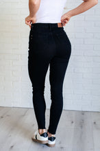 Load image into Gallery viewer, Nicole Tummy Control Skinny Jeans in Black
