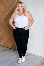 Load image into Gallery viewer, Nicole Tummy Control Skinny Jeans in Black
