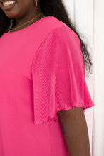 Load image into Gallery viewer, Pink and Perfect Ruffle Sleeve Top
