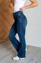 Load image into Gallery viewer, Santana High Rise Control Top Bootcut Jeans (Short Inseam)
