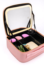 Load image into Gallery viewer, She&#39;s All That LED Makeup Case in Pink
