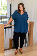 Load image into Gallery viewer, Very Much Needed V-Neck Top in Teal
