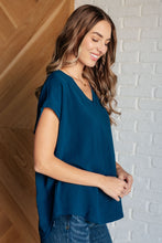 Load image into Gallery viewer, Very Much Needed V-Neck Top in Teal
