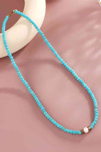 Load image into Gallery viewer, Turquoise &amp; Pearl Necklace
