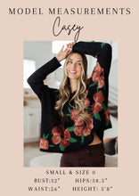 Load image into Gallery viewer, Into the Night Dolman Sleeve Floral Dress
