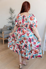 Load image into Gallery viewer, Let Me Frolic Balloon Sleeve Floral Dress
