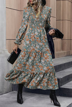 Load image into Gallery viewer, Smocked Flounce Sleeve Dress
